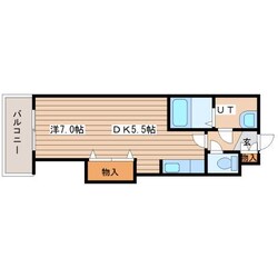 コンパス琴似の物件間取画像